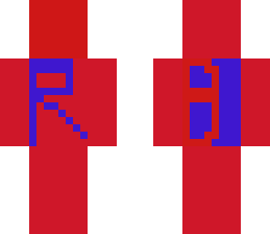 red and blueman