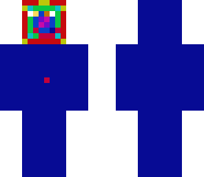 colorful blue due