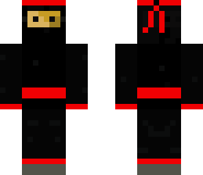 girl ninja red