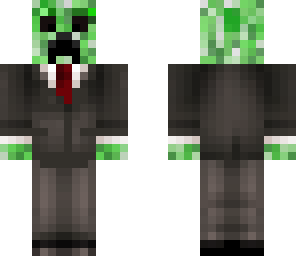 creeper in a tux