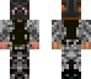 snow camo soldier
