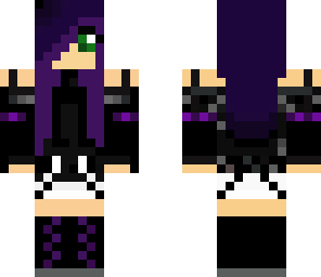 purple girl
