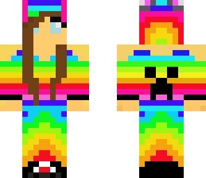 rainbow girl