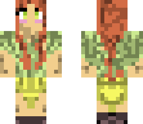 forest girl with dirt -fixed forest girl