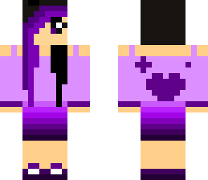 purple heart girl
