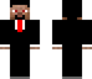 dark steve in a suit