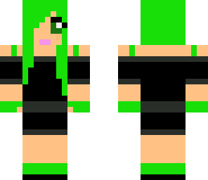green girl