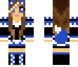 blue fox girl