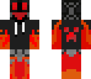 flame man