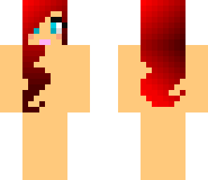 red hair girl base