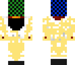 cream man black dizzy wig