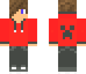 red hoodie