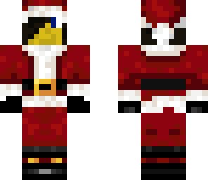 me in my santa skin