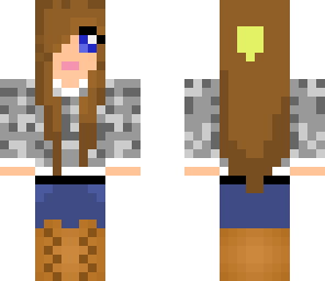fall girl no hat brown hair