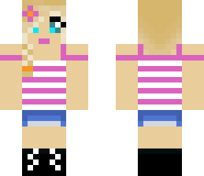 pink shirt girl