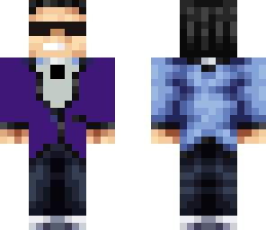 purple psy gamdam style
