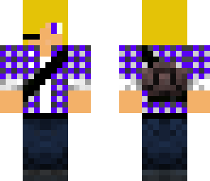 purple headset teen