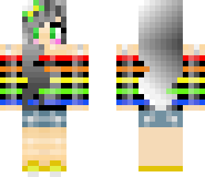 rainbow girl