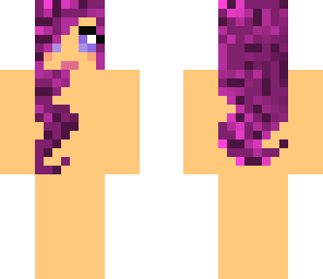 pink hair girl base