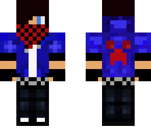 masked blue teen