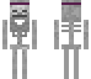 skeleton with hat