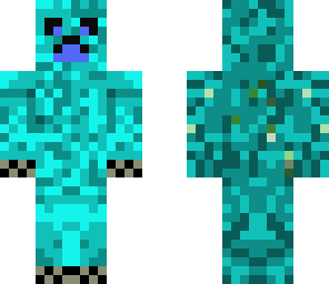 creeper azul