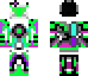 stauxn's green-guild neo-psyber armor