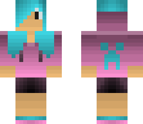 blue creeper girl