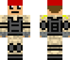 sad army man with fez