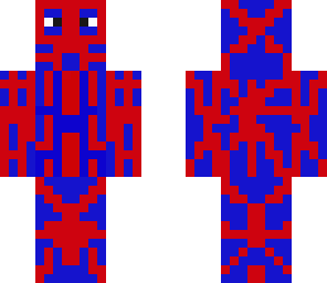 red and blue guy
