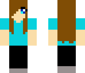 girl in a t-shirt