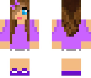 purple girl