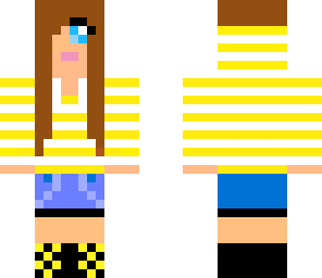 girl with yellow hoddie