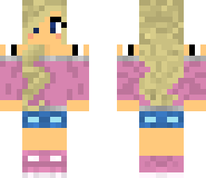 cute pink girl