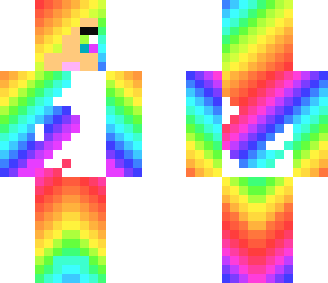 rainbow girl