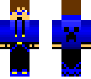 cool blue teen