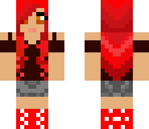 red haired punky girl