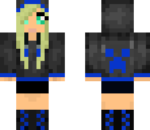 blue girl