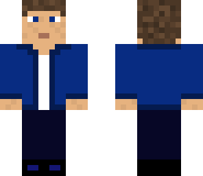 blue jacket