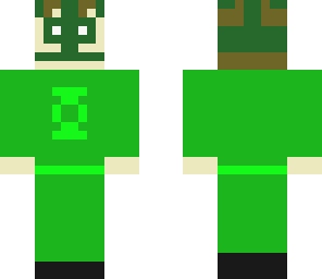 green lantern with helmet
