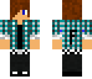 skin teenager with shirt and headset cool