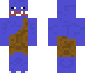 blue caveman