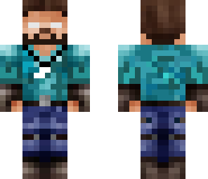 herobrine guy with tooth necklace fix