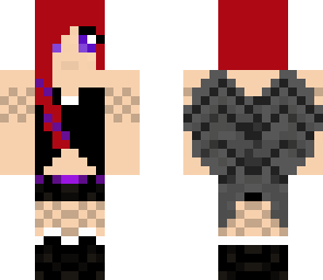 dark angel with red hair