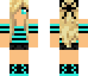 cut blonde girl