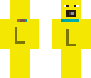 yellow adopolus with l on it