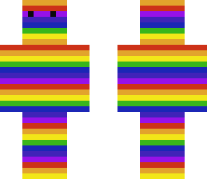 rainbow man