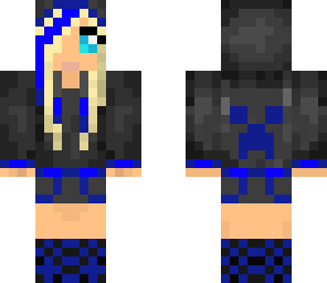 blue creeper girl
