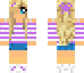 purple girl