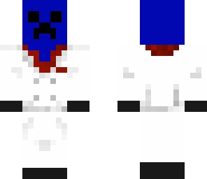 blue man creeper chef